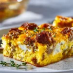 sausage egg and cheese breakfast casserole 2026 03 17 034105 1 Sausage Egg and Cheese Breakfast Casserole