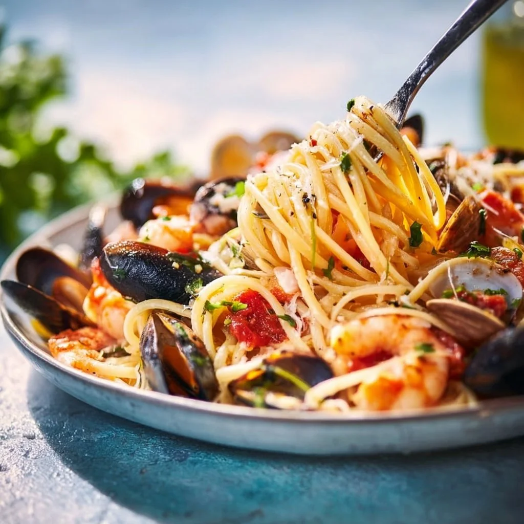Seafood Linguine