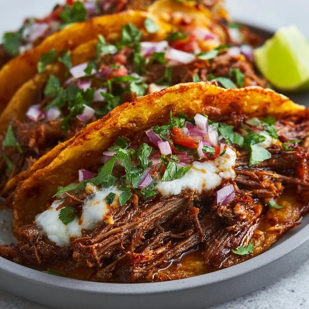 Slow Cooker Birria Tacos