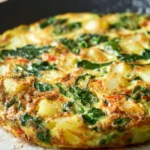 spinach potato frittata 2026 03 17 034109 1 Spinach Potato Frittata