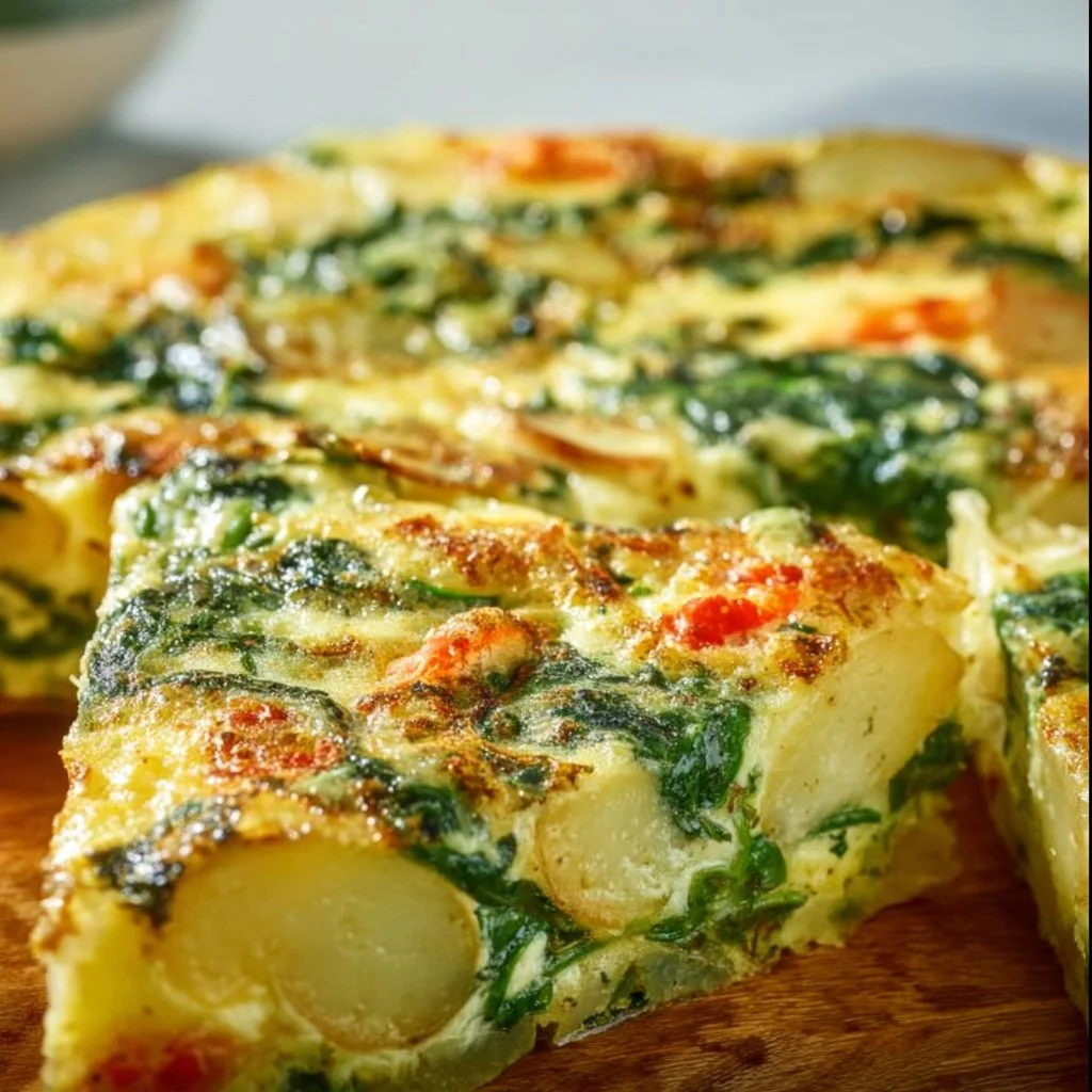 Spinach Potato Frittata