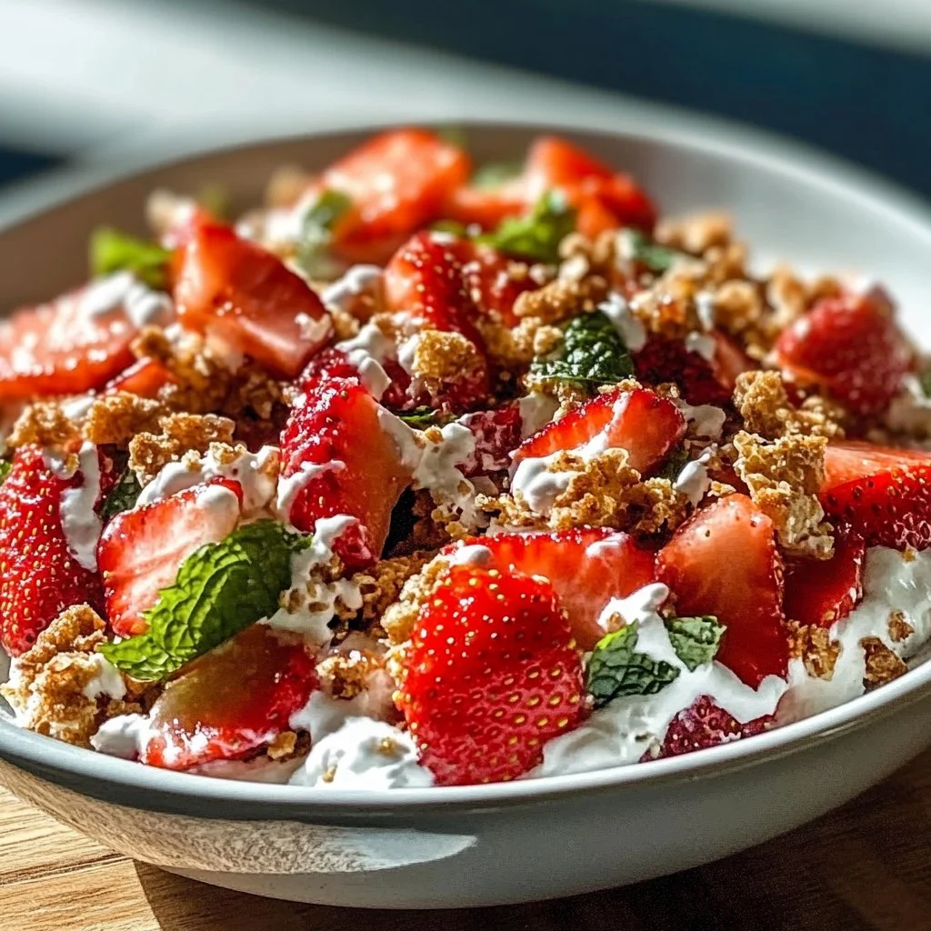Strawberry Crackle Salad