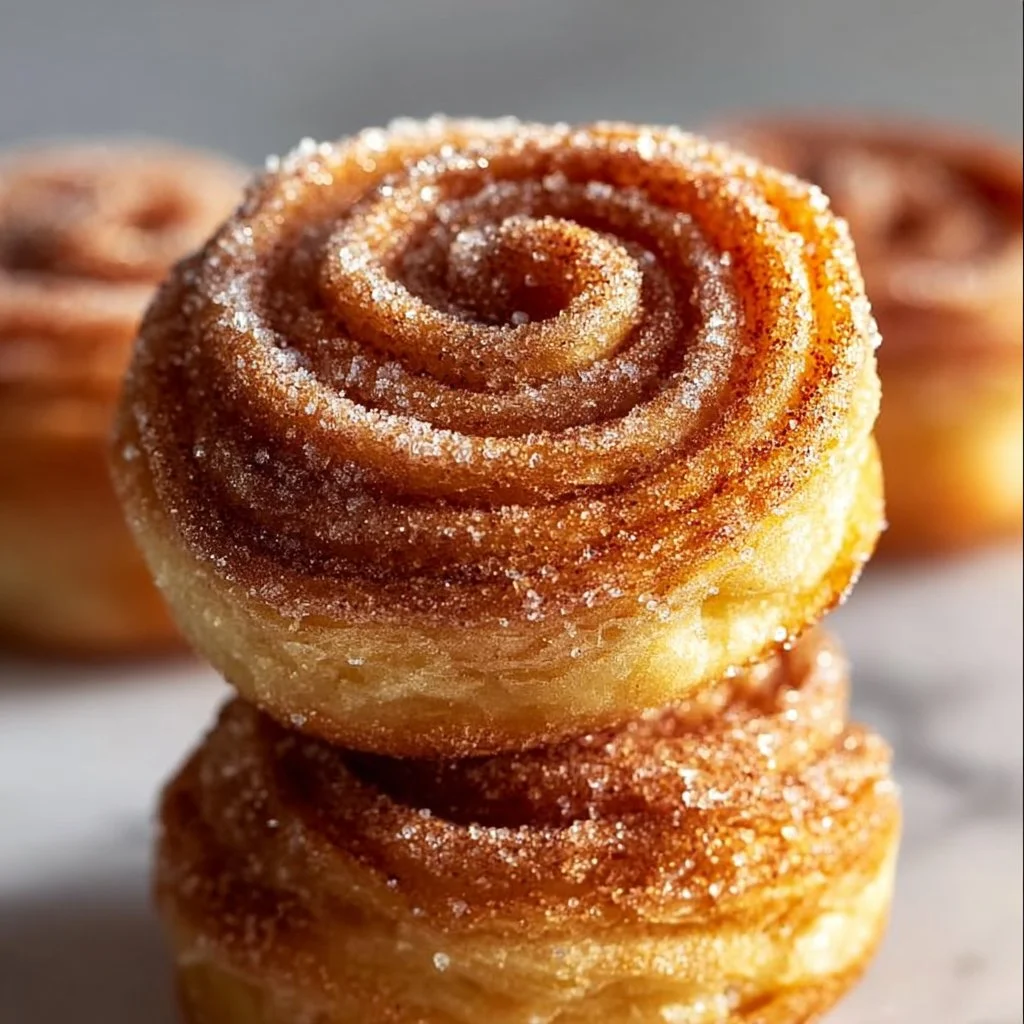 Tasty Churro Cruffins