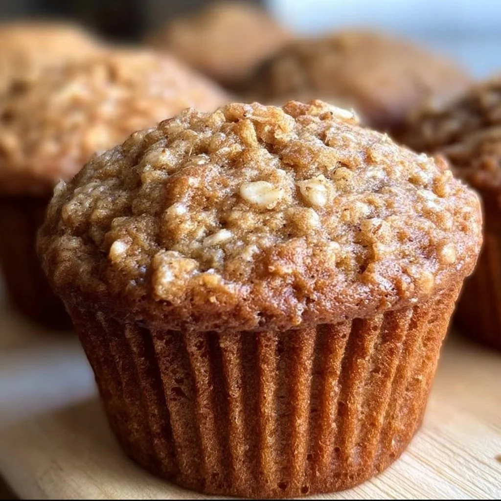 Banana Oatmeal Muffins