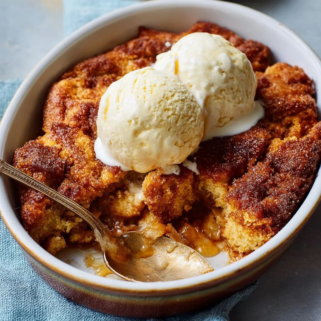 Cinnamon Sugar Cobbler