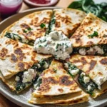 crispy spinach feta quesadillas a healthy medite 2026 04 12 111319 1 Crispy Spinach Feta Quesadillas – A Healthy Mediterranean Dinner Favorite
