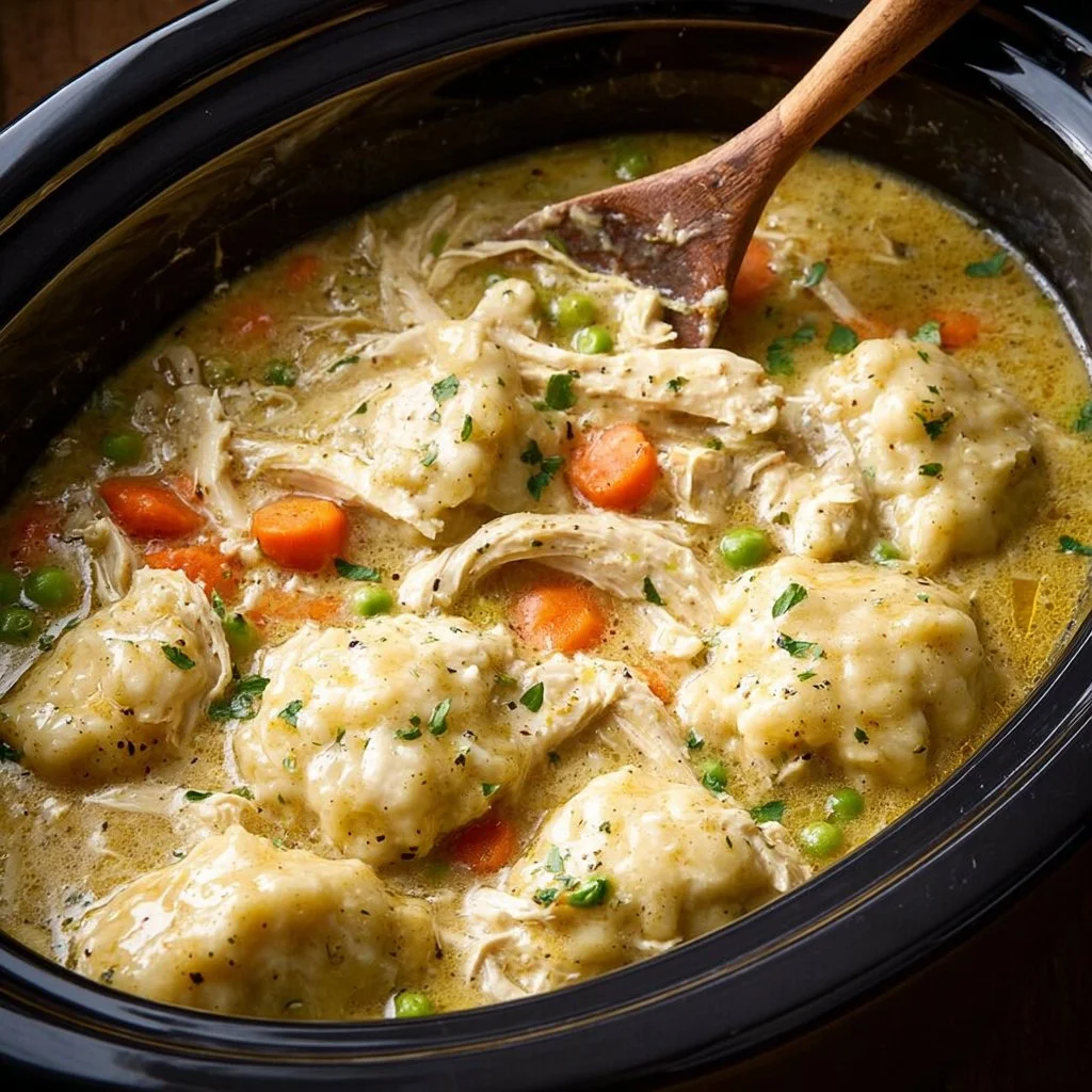 Crockpot Chicken and Dumplings