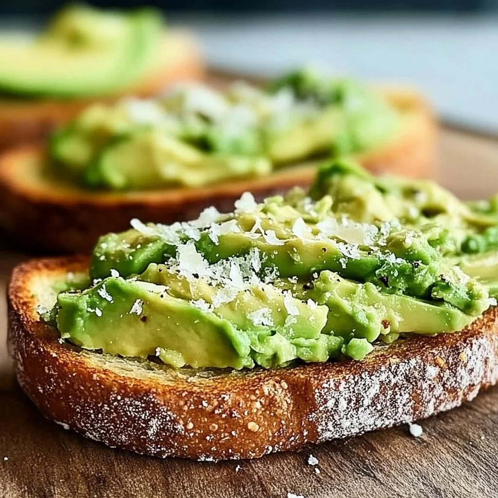 Easy avocado toast recipe for a fast breakfast option