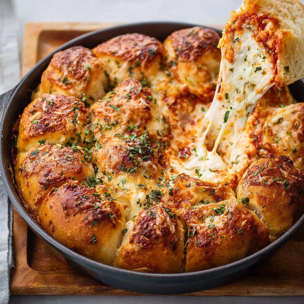 Pull-Apart Garlic Bread Pizza Dip