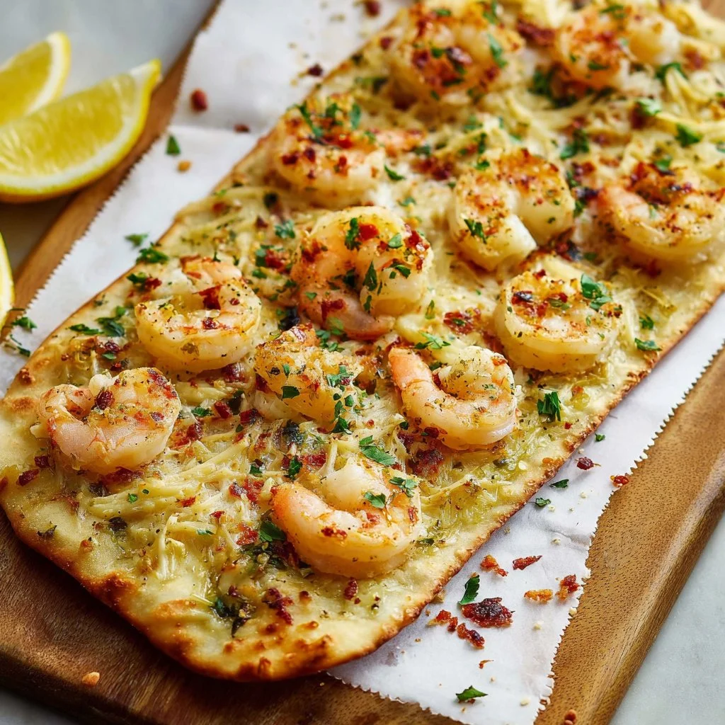 Shrimp Scampi Flatbread