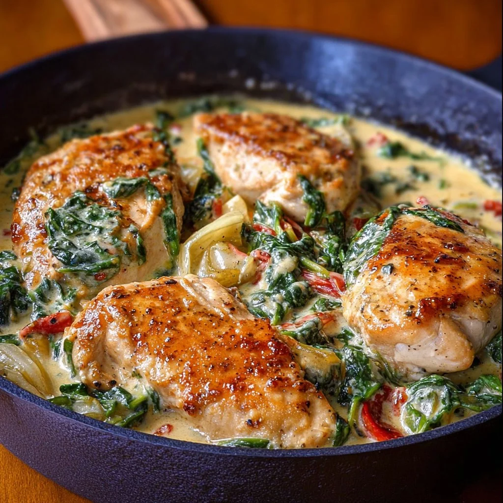 Spinach & Artichoke Chicken